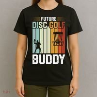 Vintage Future Disc Golf Buddy Frolf Flying Disc Sport T-Shirt thumb 4