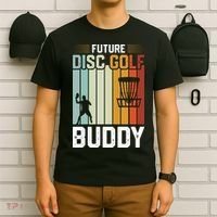 Vintage Future Disc Golf Buddy Frolf Flying Disc Sport T-Shirt thumb 6