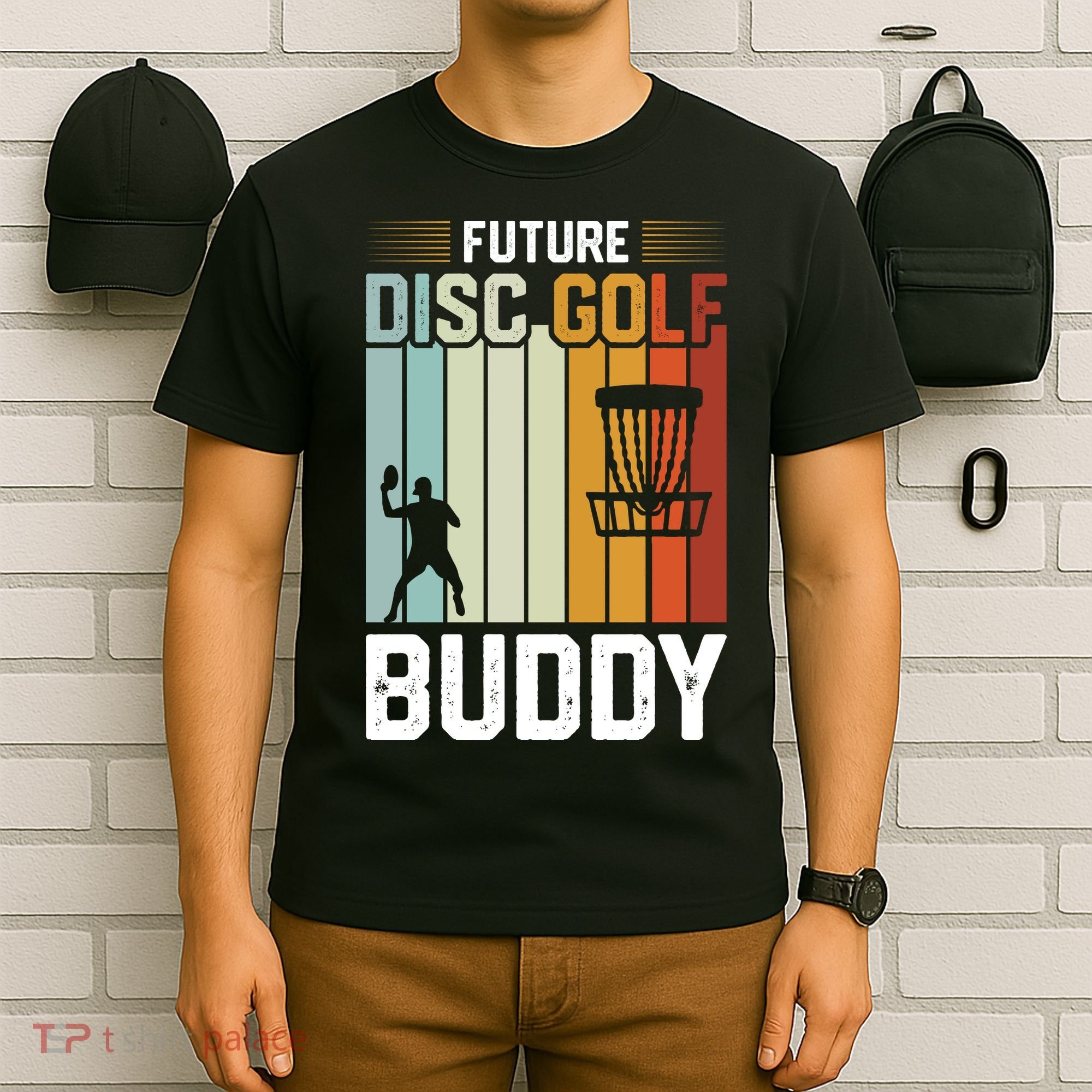 Vintage Future Disc Golf Buddy Frolf Flying Disc Sport T-Shirt