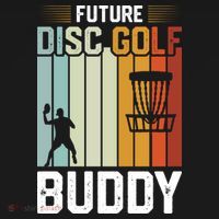 Vintage Future Disc Golf Buddy Frolf Flying Disc Sport T-Shirt thumb 7