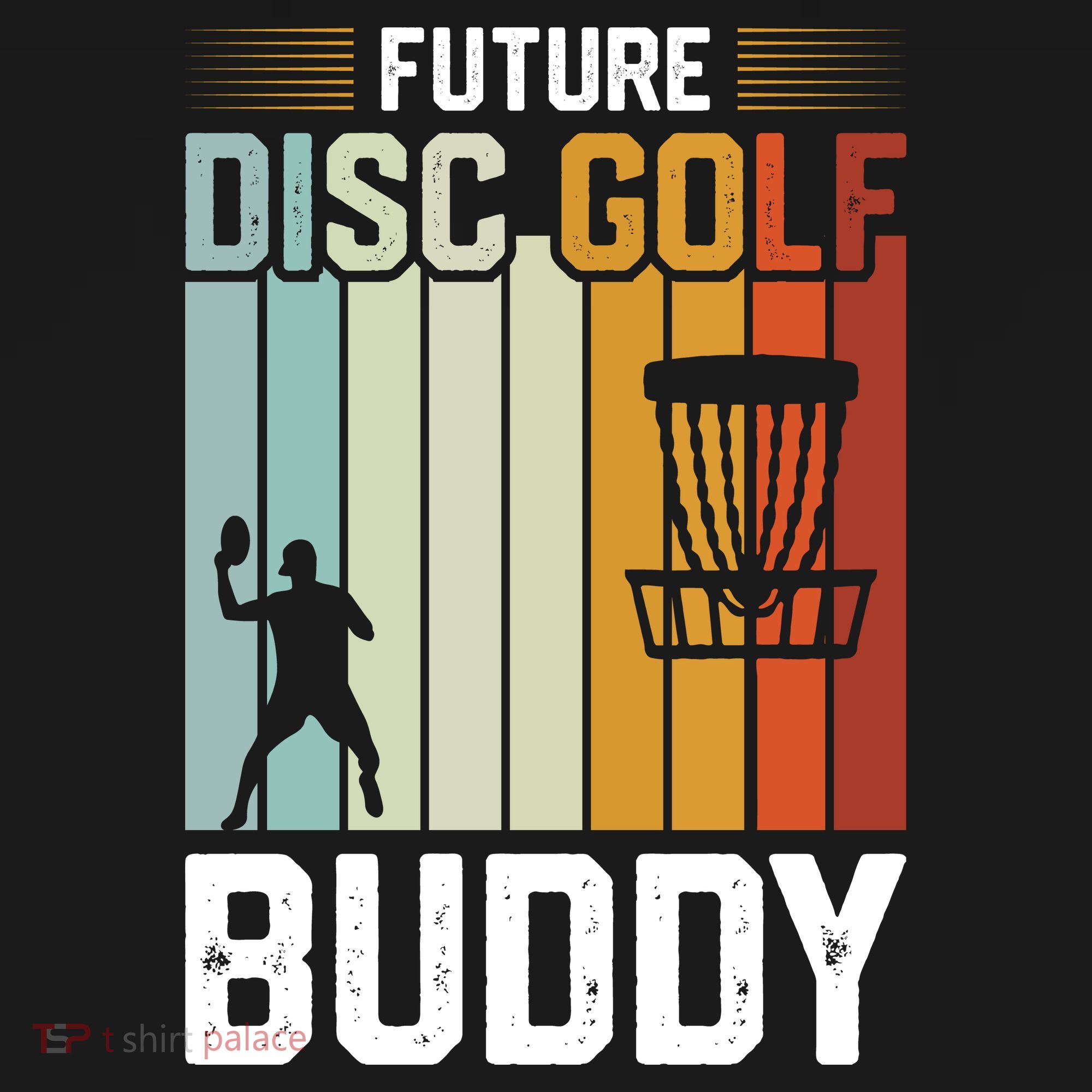 Vintage Future Disc Golf Buddy Frolf Flying Disc Sport T-Shirt