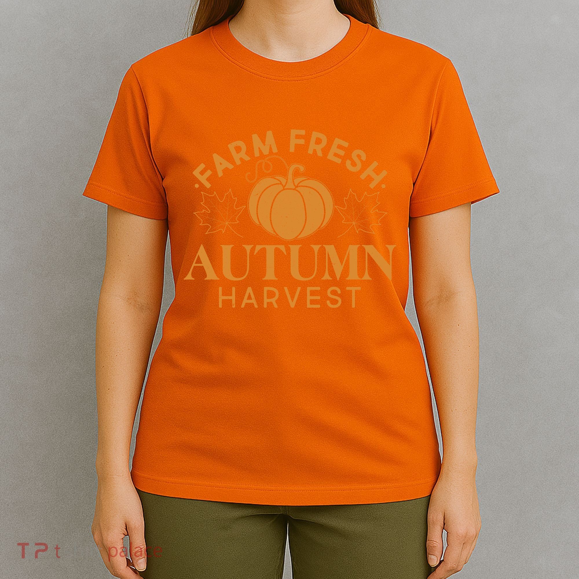 Vintage Farm Fresh Autumn Harvest T-Shirt