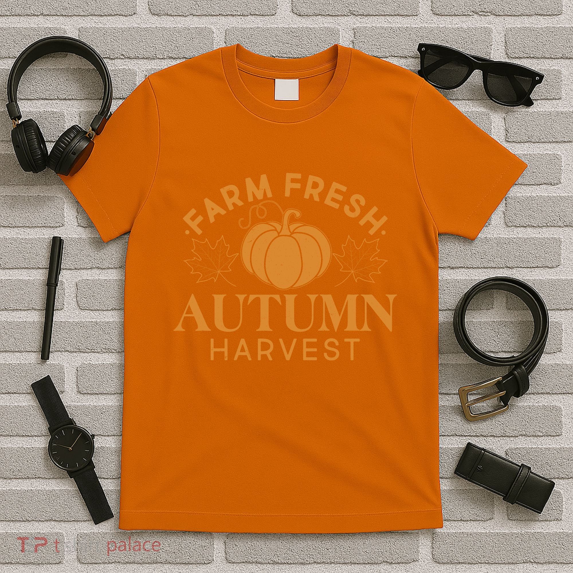 Vintage Farm Fresh Autumn Harvest T-Shirt