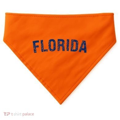 Vintage Florida Florida Orange Retro USA-Made Doggie Bandana