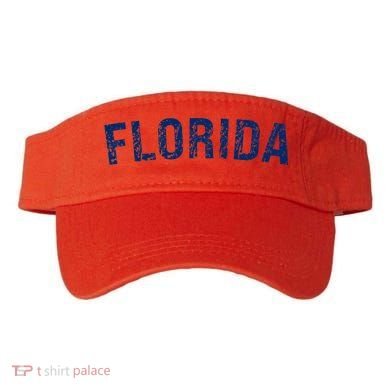 Vintage Florida Florida Orange Retro Visor