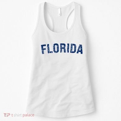 Vintage Florida Florida Orange Retro Women's Tank Top