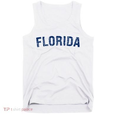 Vintage Florida Florida Orange Retro Tank Top