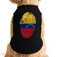 Venezuela Flag Fingerprint Great Gift Doggie Tank thumb 0