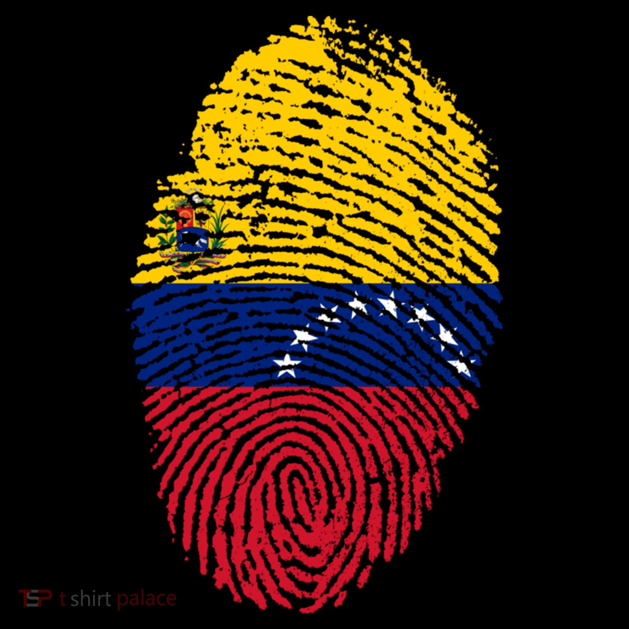 Venezuela Flag Fingerprint Great Gift Bucket Hat