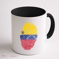 Venezuela Flag Fingerprint Great Gift Coffee Mug thumb 1