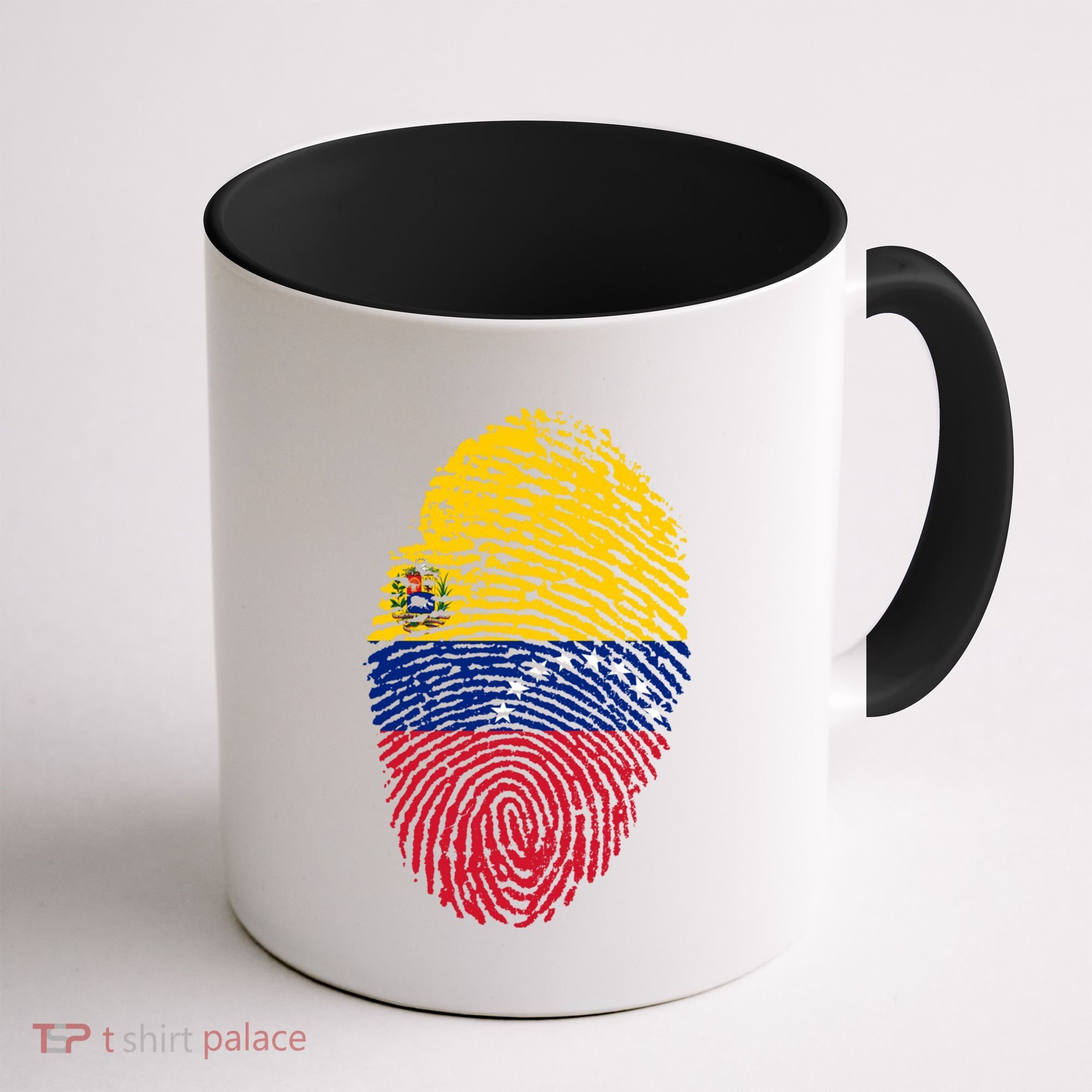 Venezuela Flag Fingerprint Great Gift Coffee Mug