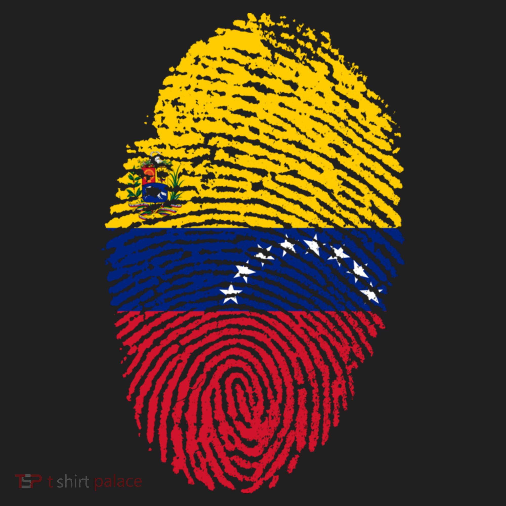 Venezuela Flag Fingerprint Great Gift Beanie