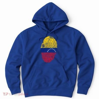 Venezuela Flag Fingerprint Great Gift Hoodie