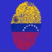 Venezuela Flag Fingerprint Great Gift Tank Top thumb 6