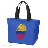 Venezuela Flag Fingerprint Great Gift Tote Bag thumb 3