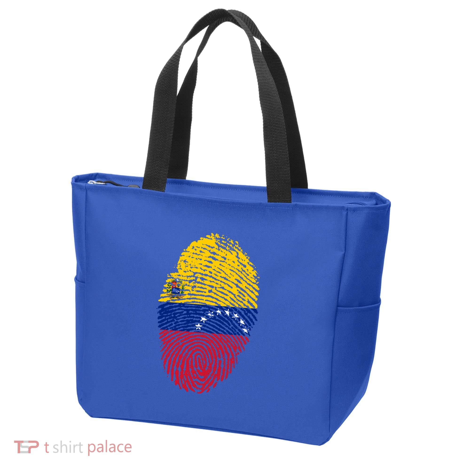 Venezuela Flag Fingerprint Great Gift Tote Bag