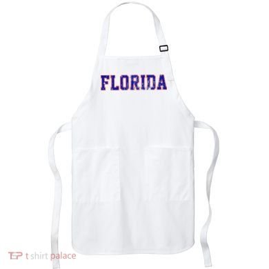 Vintage Florida Florida Orange Blue Apron