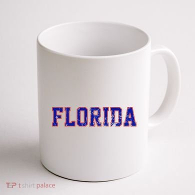 Vintage Florida Florida Orange Blue Coffee Mug back