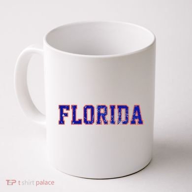 Vintage Florida Florida Orange Blue Coffee Mug