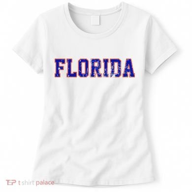 Vintage Florida Florida Orange Blue Women's T-Shirt