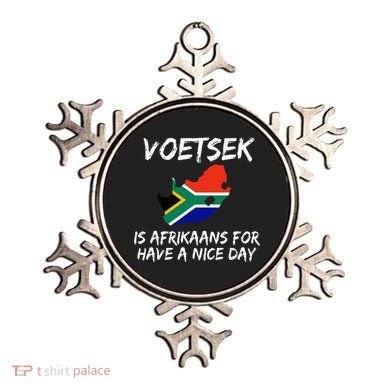 Voetsek Funny For South African Expats Ornament
