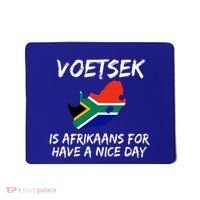 Voetsek Funny For South African Expats Mousepad thumb 0