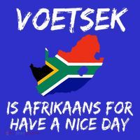 Voetsek Funny For South African Expats Baby Bodysuit thumb 2