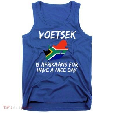 Voetsek Funny For South African Expats Tank Top