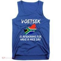 Voetsek Funny For South African Expats Tank Top thumb 0
