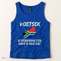Voetsek Funny For South African Expats Tank Top thumb 2