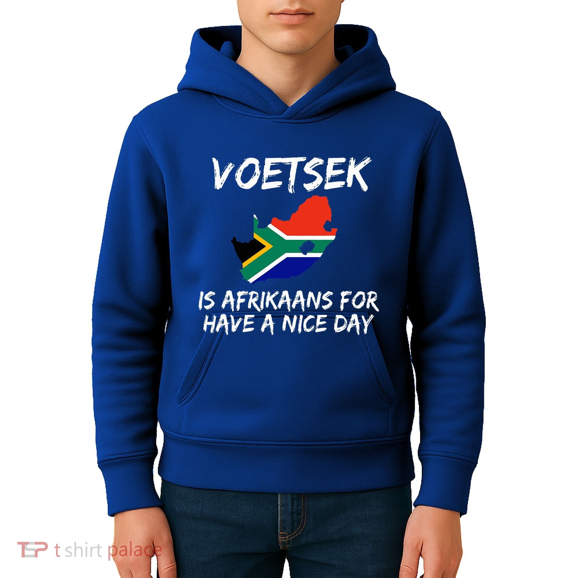 Voetsek Funny For South African Expats Kids Hoodie