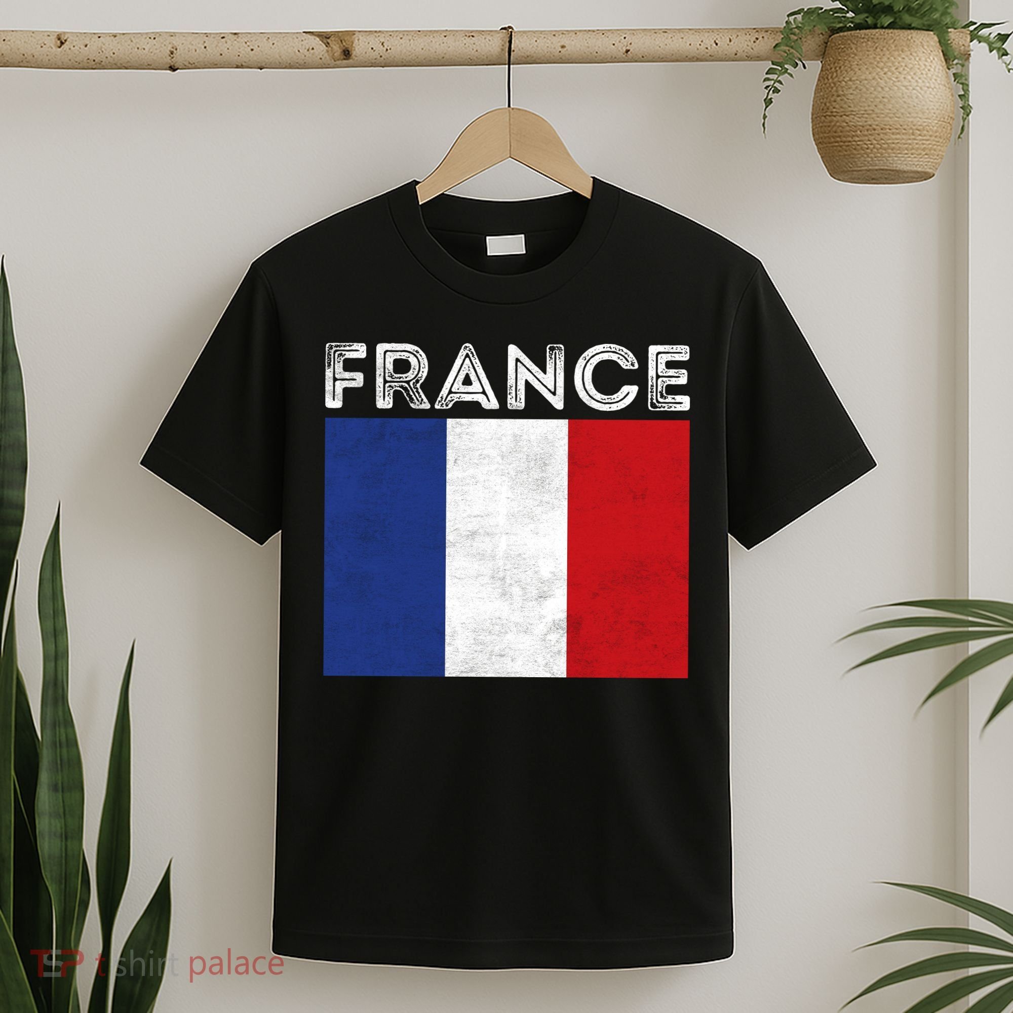 Vintage French Flag France Fan T-Shirt