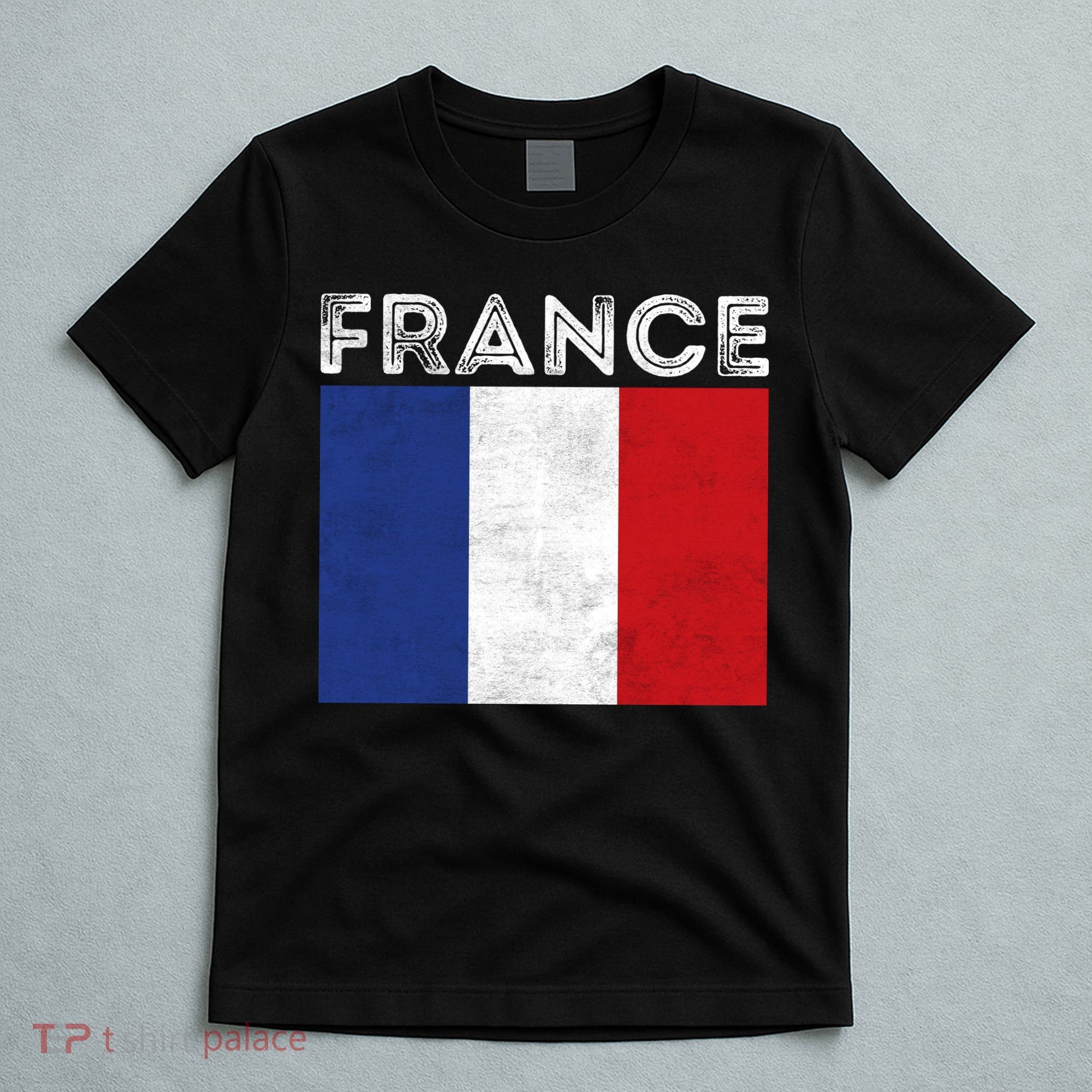 Vintage French Flag France Fan T-Shirt