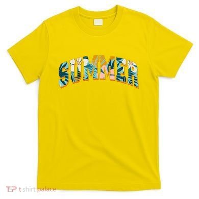 Vintage Floral Flower Pattern Summer T-Shirt
