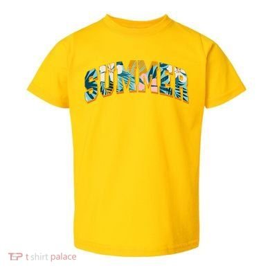 Vintage Floral Flower Pattern Summer Toddler T-Shirt