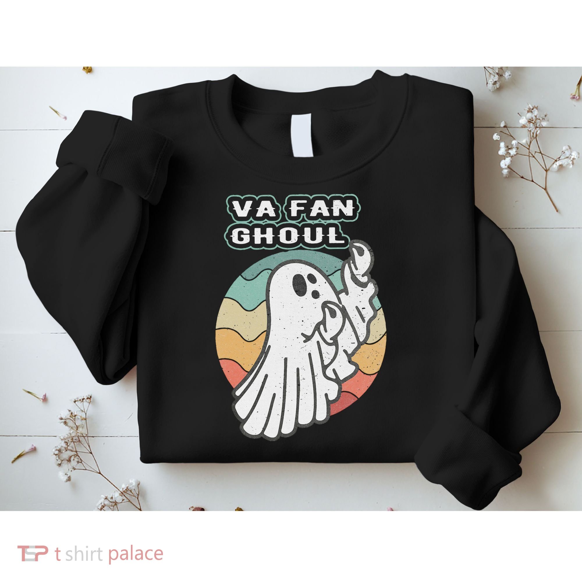 Va Fan Ghoul Funny Ghost Italian Halloween Sweatshirt
