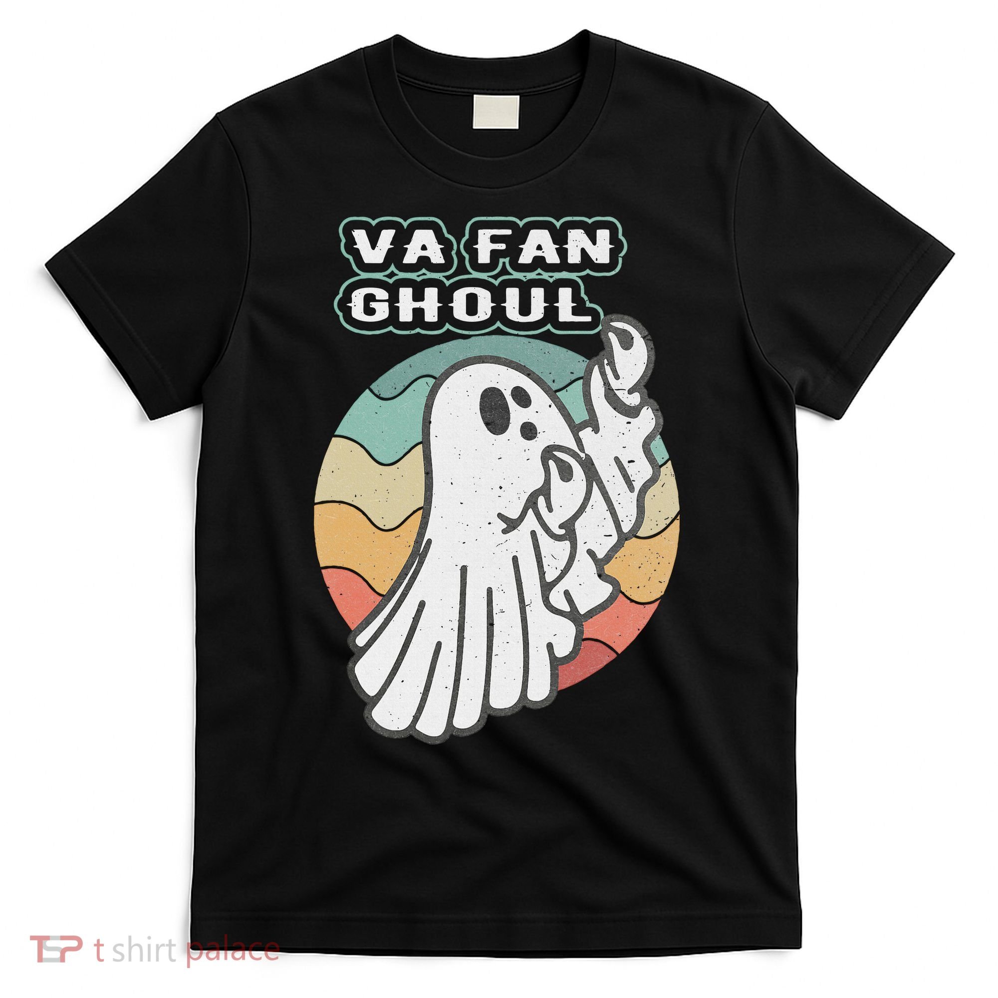 Va Fan Ghoul Funny Ghost Italian Halloween T-Shirt