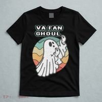 Va Fan Ghoul Funny Ghost Italian Halloween T-Shirt thumb 5