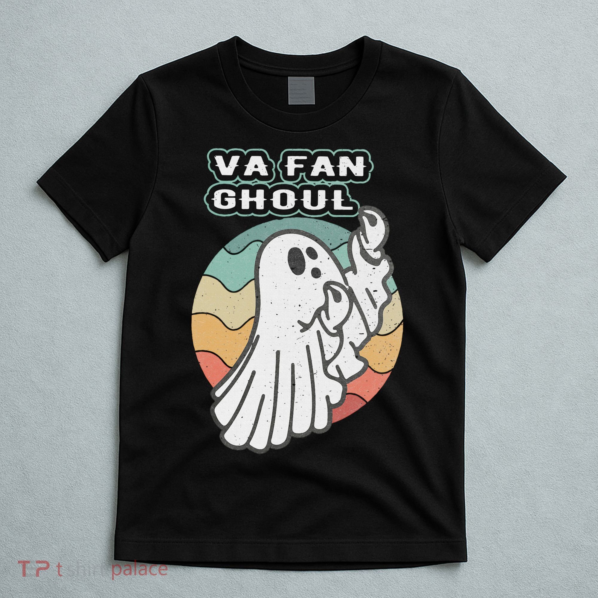 Va Fan Ghoul Funny Ghost Italian Halloween T-Shirt