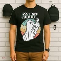 Va Fan Ghoul Funny Ghost Italian Halloween T-Shirt thumb 6