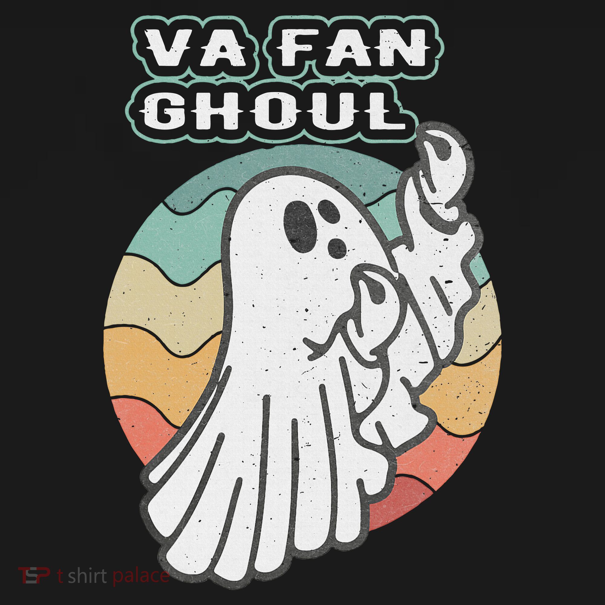 Va Fan Ghoul Funny Ghost Italian Halloween Mousepad
