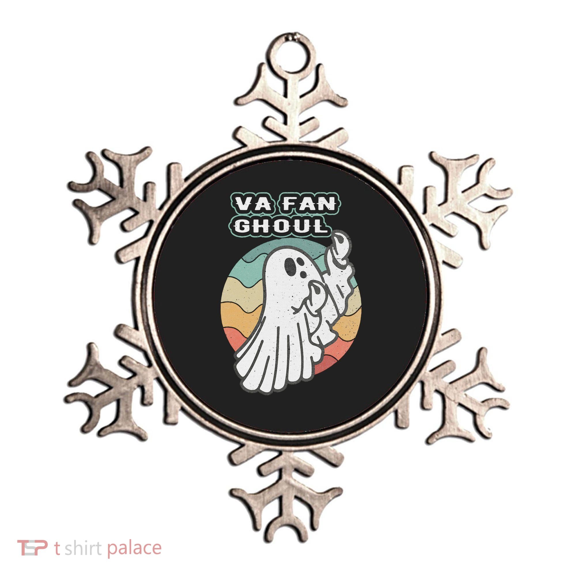 Va Fan Ghoul Funny Ghost Italian Halloween Ornament