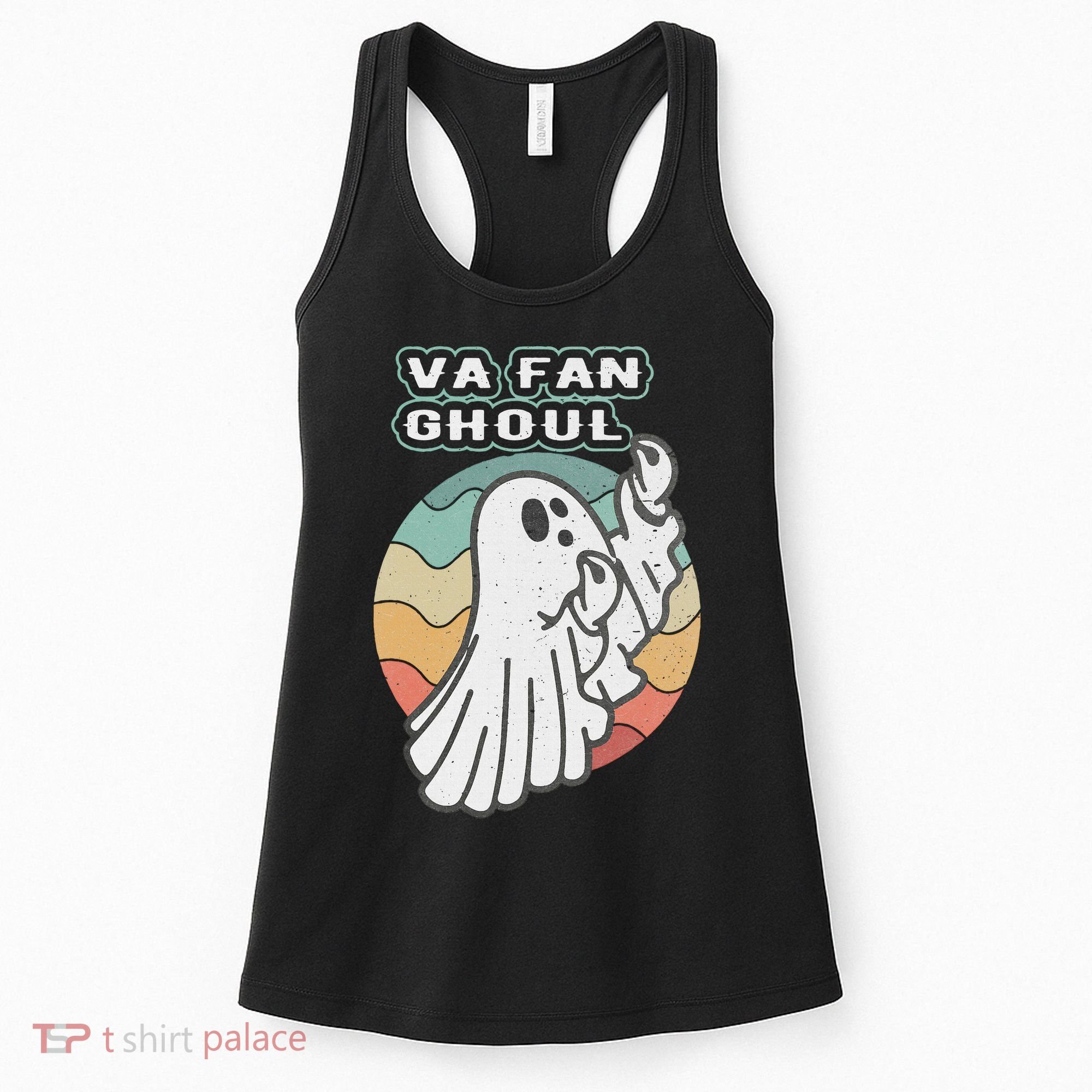 Va Fan Ghoul Funny Ghost Italian Halloween Women's Tank Top