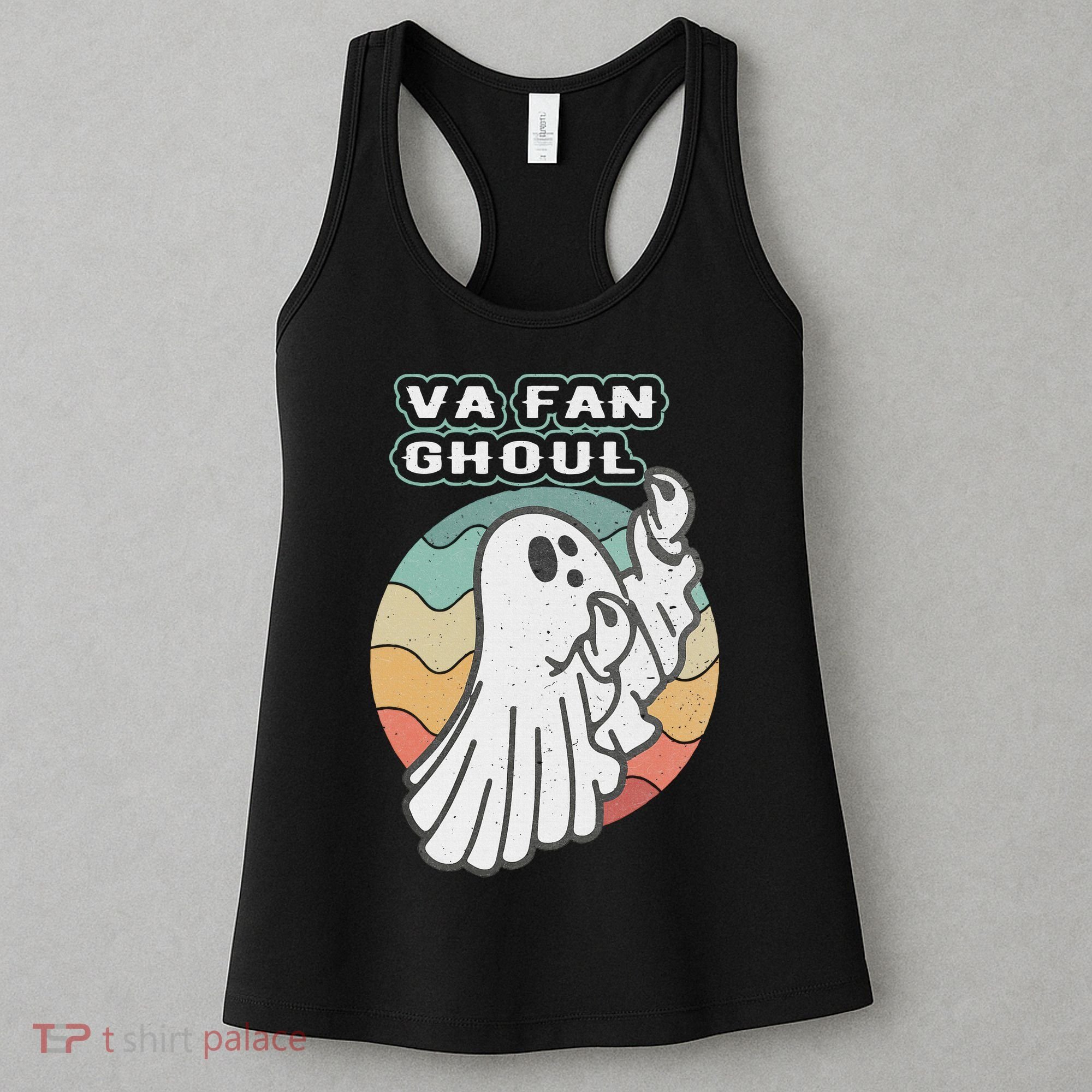 Va Fan Ghoul Funny Ghost Italian Halloween Women's Tank Top