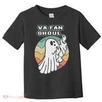 Va Fan Ghoul Funny Ghost Italian Halloween Toddler T-Shirt thumb 0