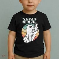 Va Fan Ghoul Funny Ghost Italian Halloween Toddler T-Shirt thumb 2