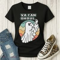 Va Fan Ghoul Funny Ghost Italian Halloween Women's T-Shirt thumb 3