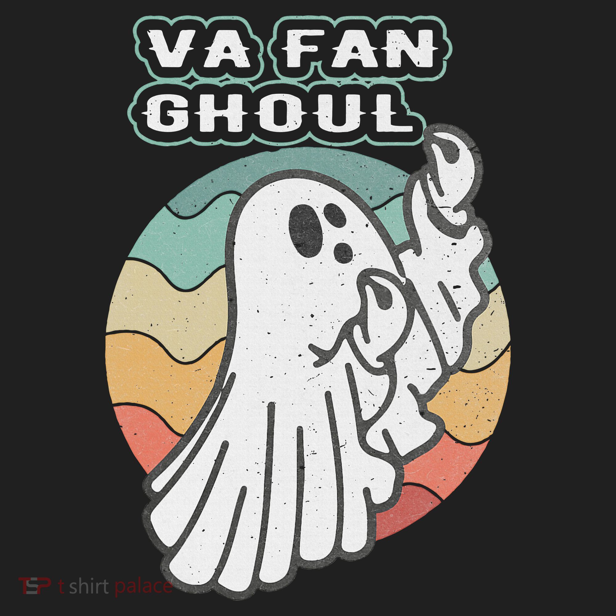 Va Fan Ghoul Funny Ghost Italian Halloween Kids Long Sleeve Plaid Pajama Set