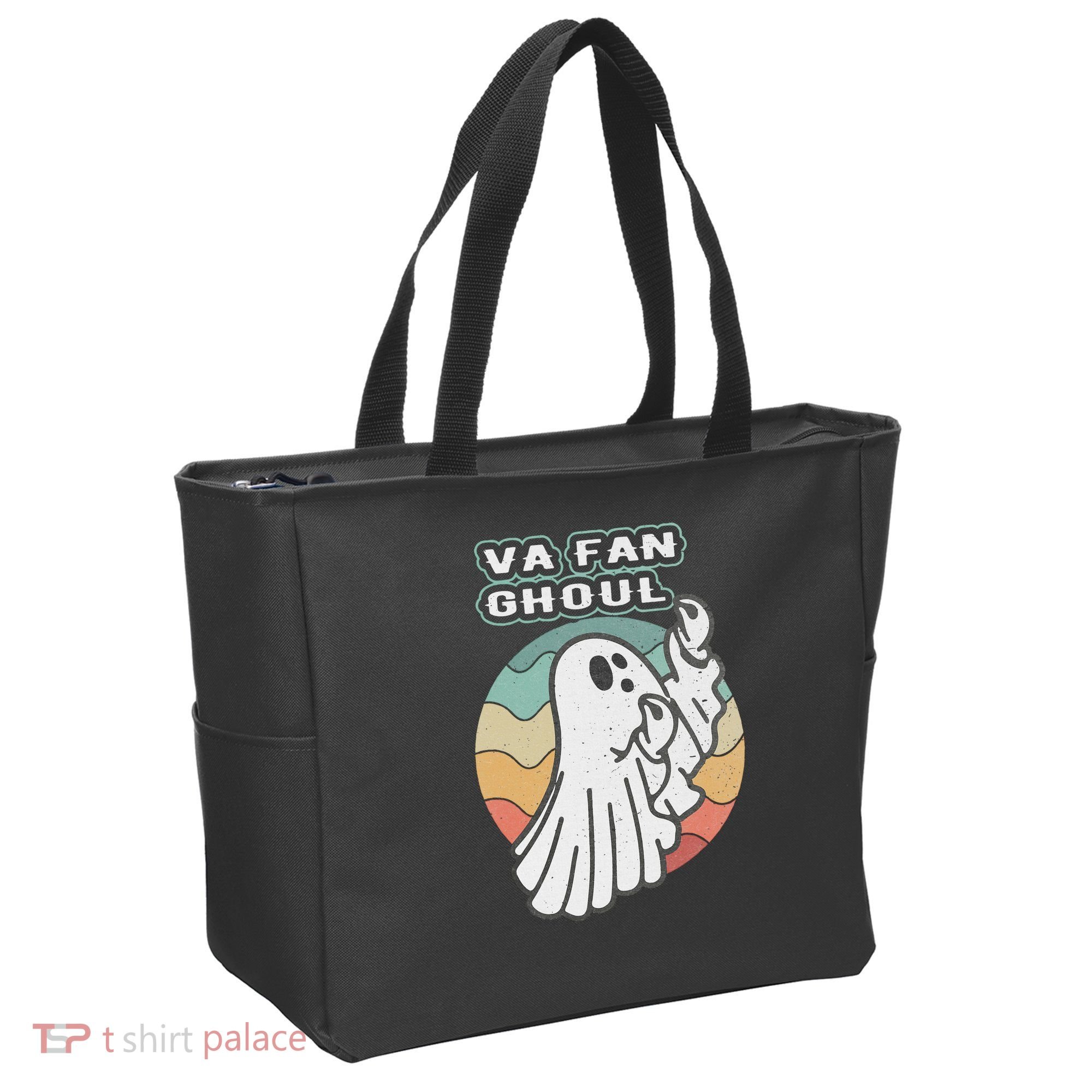 Va Fan Ghoul Funny Ghost Italian Halloween Tote Bag