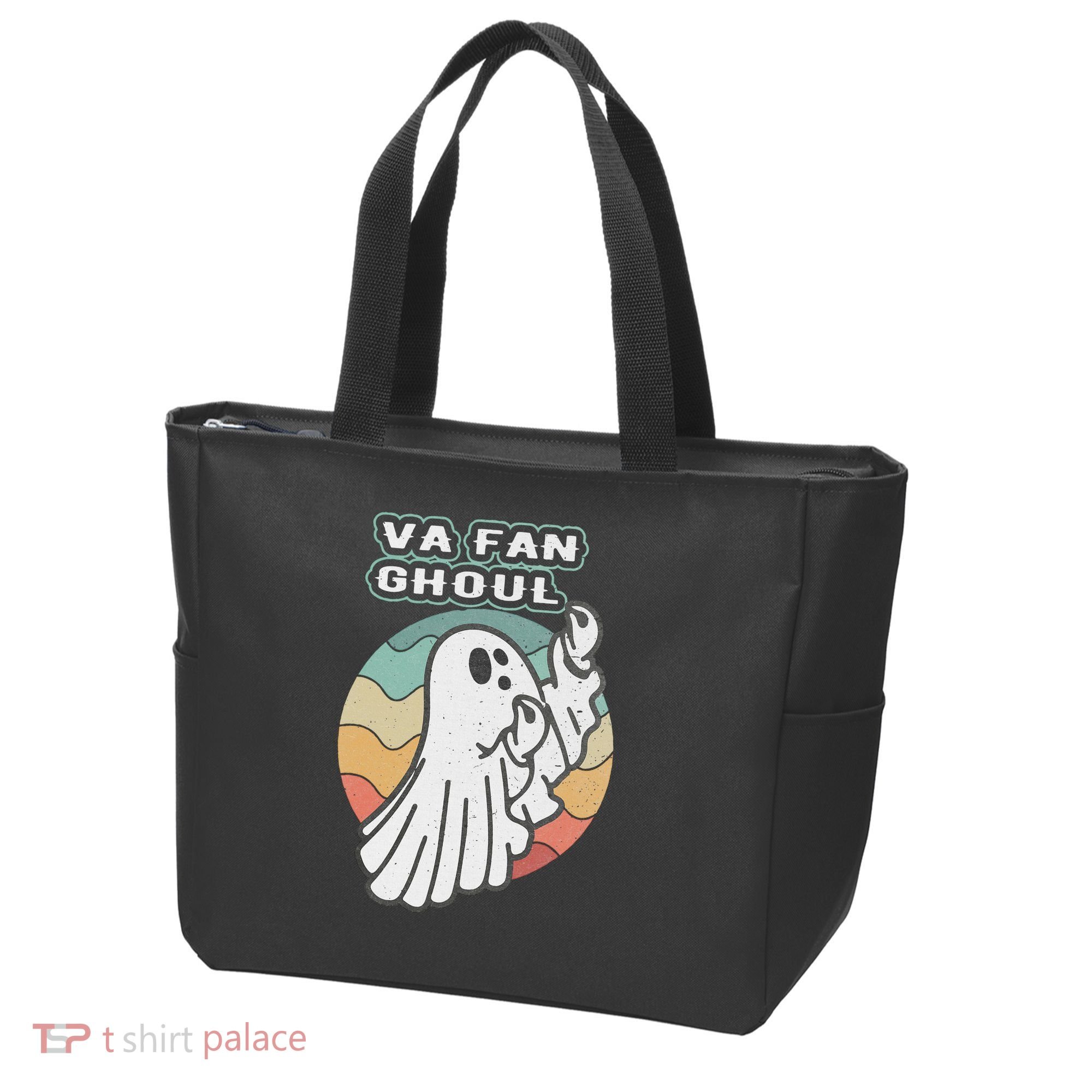 Va Fan Ghoul Funny Ghost Italian Halloween Tote Bag
